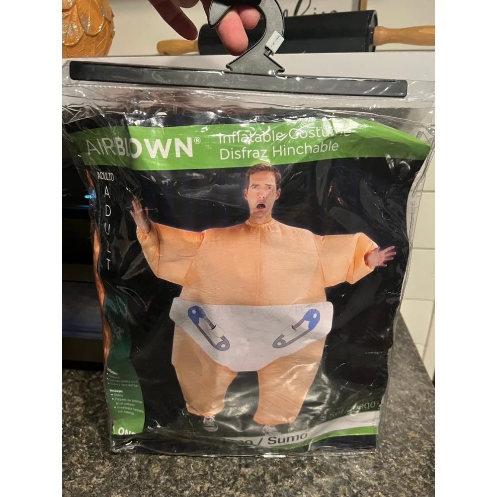 Sumo Baby Inflatable Adult Costume One-Size